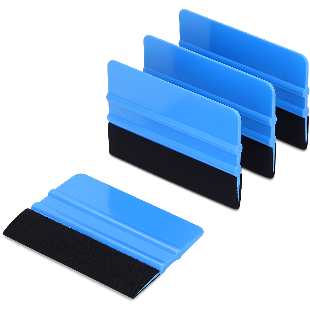 Teippi- ja vinyylilasta huopareunalla